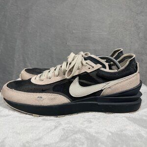 Nike Waffle One Black Khaki Sneakers Mens Size 11 US Retro Style DJ0966-991